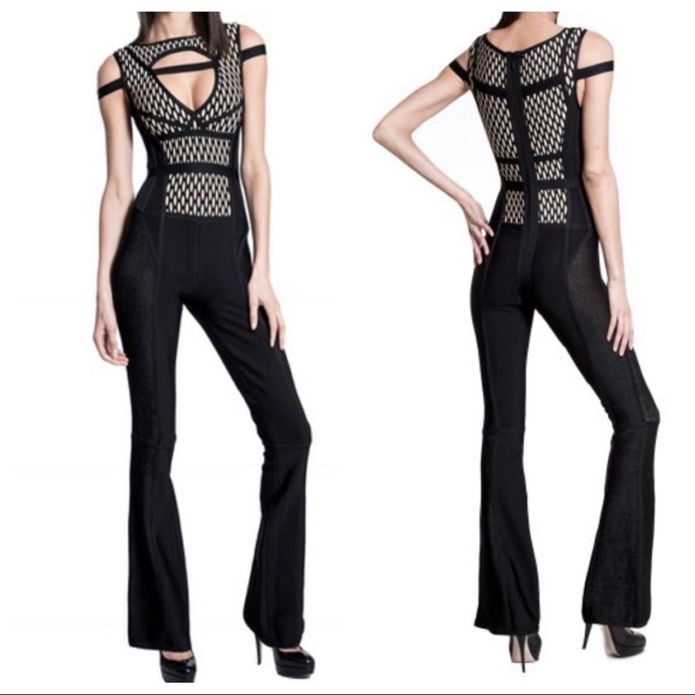 Cut Out Sexy Jump Suit